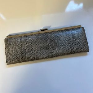 Snakeskin Clutch Wallet